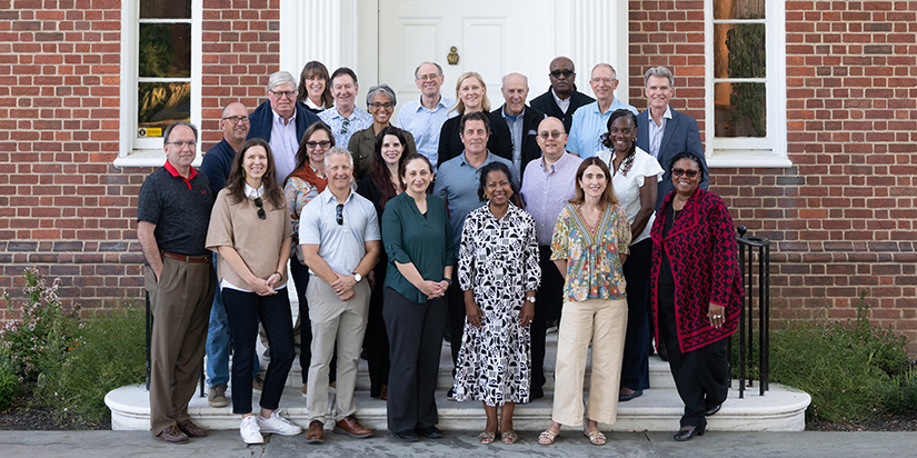 UMB's deans and vice presidents gathered for their annual leadership retreat the Donaldson Brown Riverfront Event Center